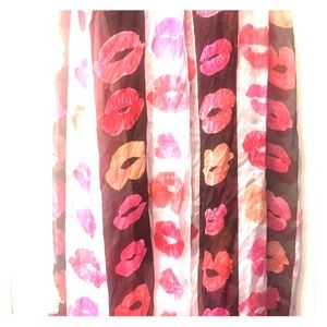 Henri Bendel “Color Me Pretty” Silk Scarf 💋